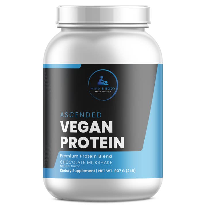 Aufgestiegener Veganer Protein-Schokoladenmilchshake für den Großhandel von Mind & Body Therapy LLC