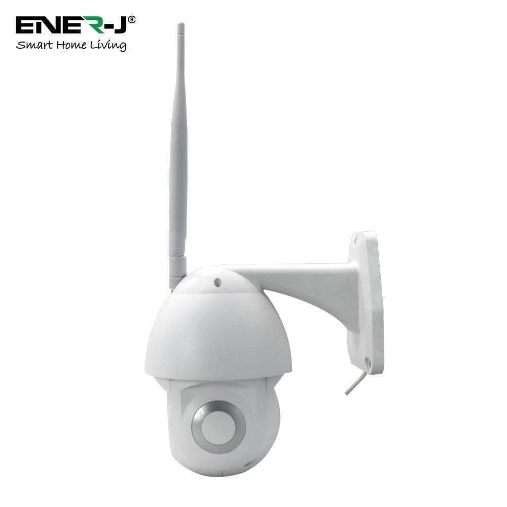 ENER-J – wholesale Outdoor/lawn light – Smart WiFi Dome IP Camera PTZ, 1080P (White)5