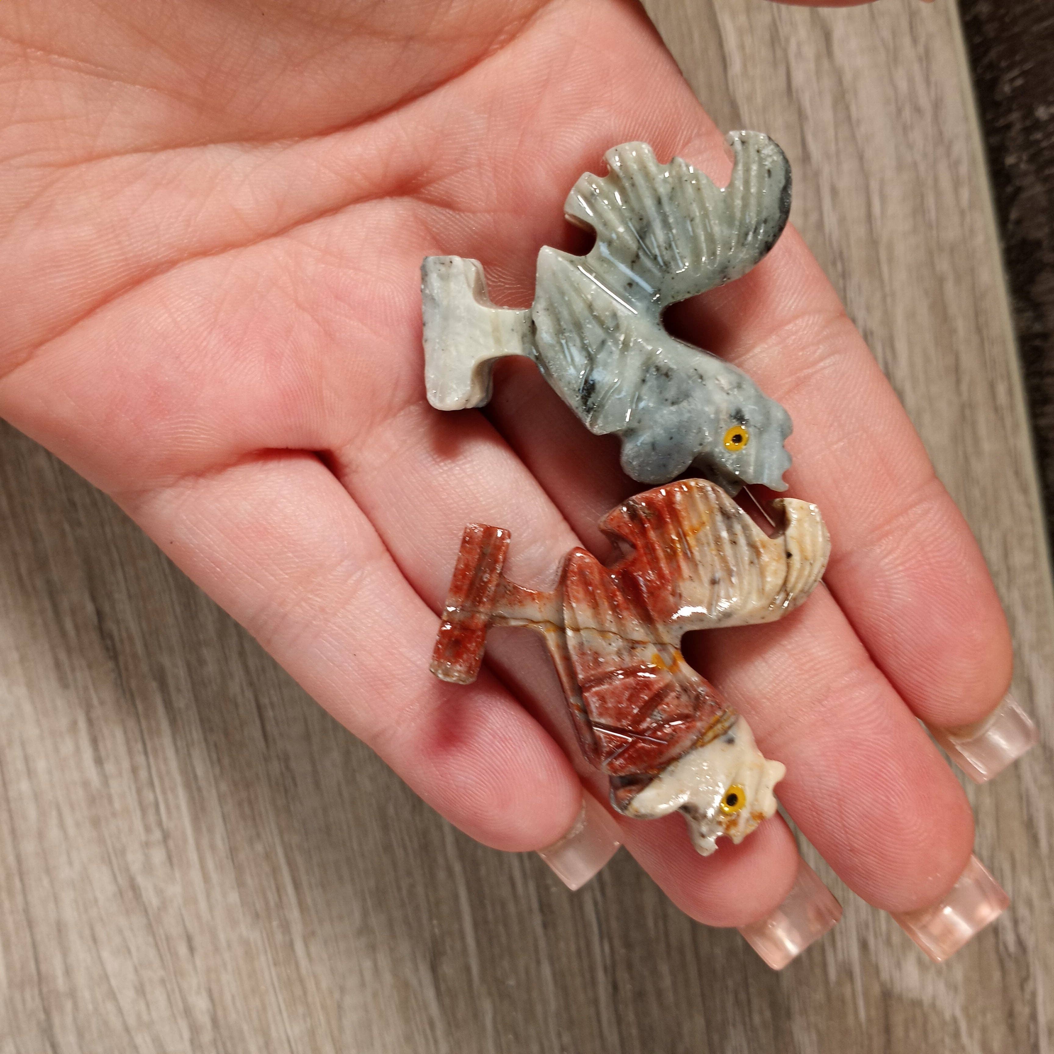 Keystone Crystals – wholesale Dekorativ statyett – Soapstone-djur49