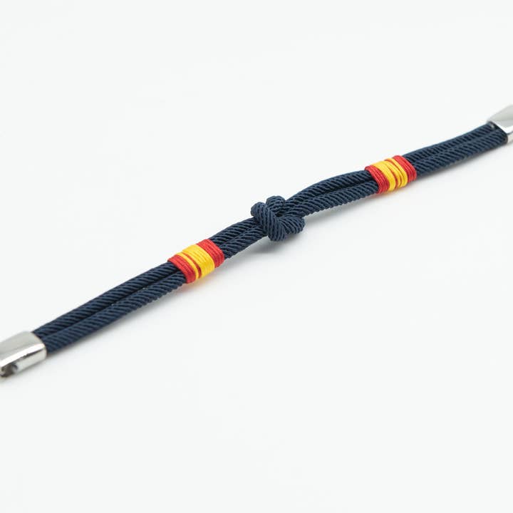 Solera – wholesale Vävt/flätat armband – Marinblå tråd Armband