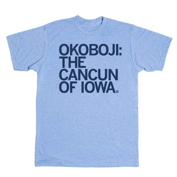 RAYGUN – wholesale Screen printed t-shirt – unisex – Okoboji: Cancun Shirt