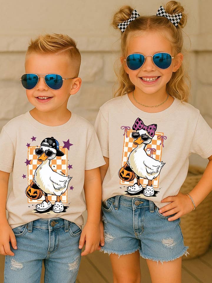 Halloween goose boy (natural) for wholesale by Buckin Baby Wholesale