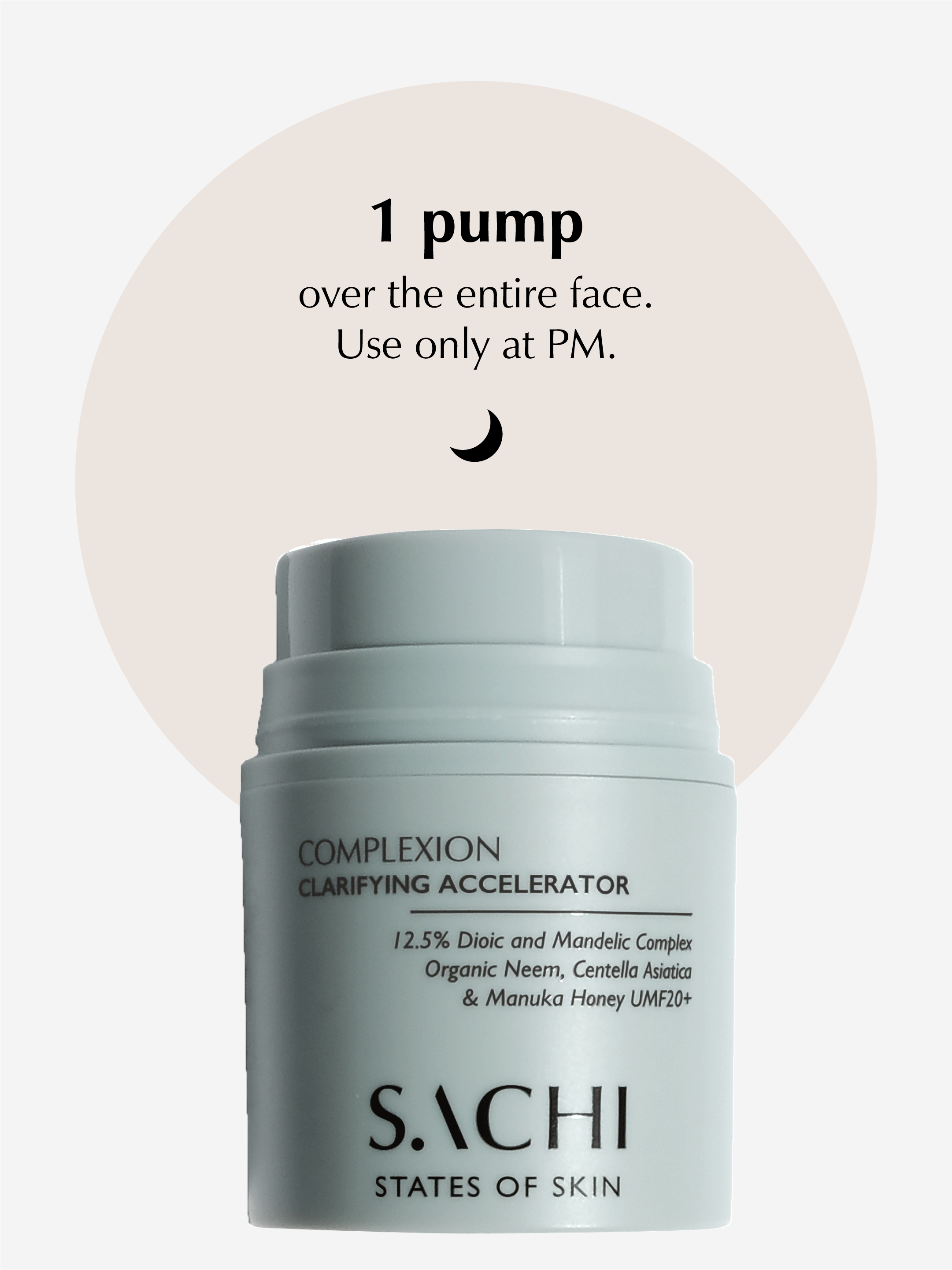Sachi Skin - Wholesale Facial Serum/Concentrate - Complexion Clarifying Accelerator - 30ml4