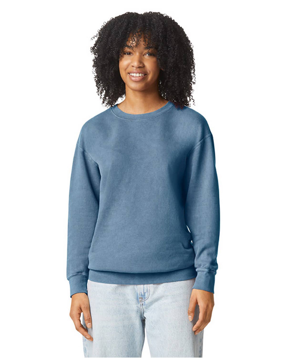 Total Apparel - Wholesale Sweatshirt - Unisex - Comfort Colors Lightweight Crewneck Blank Sweatshirt 146610
