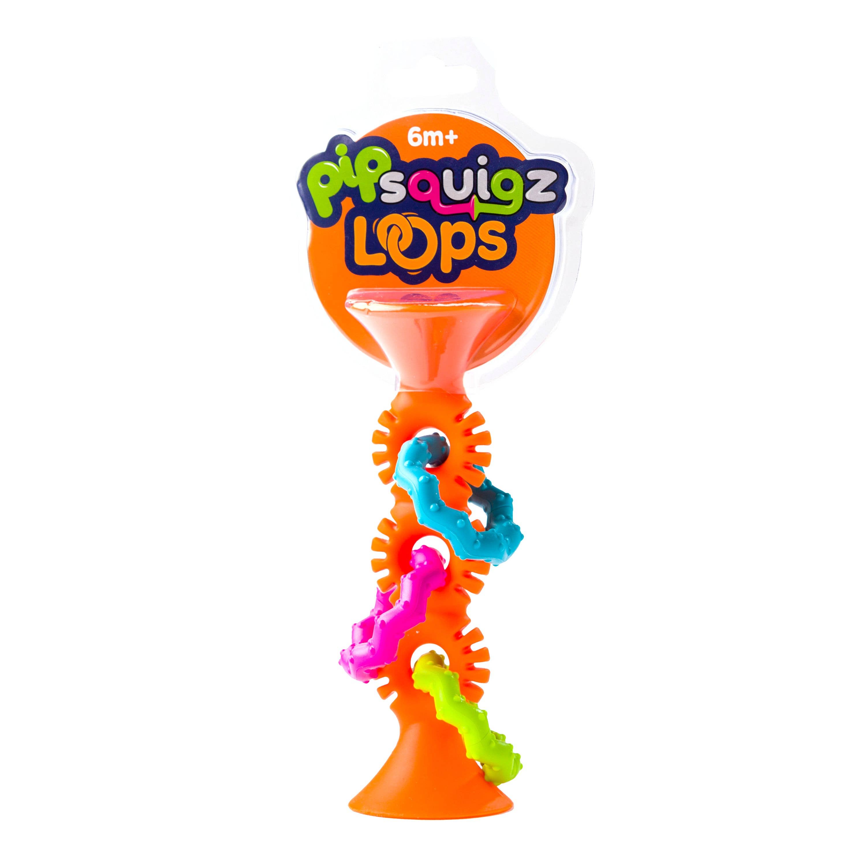 Fat Brain Toy Co. - Vente Jouet classique – enfant - Pips Squigz Loops - Assortiment6