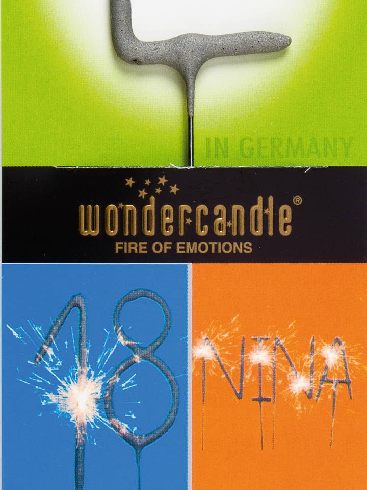 L - Grey/Multicolor - Wondercandle® classic for wholesale by Wondercandle