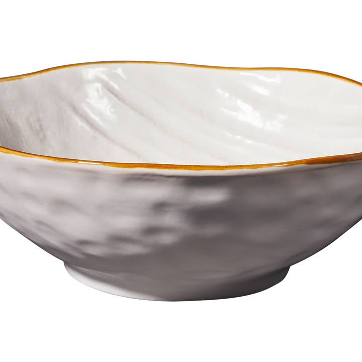 Mediterraneo - Large Salad Bowl - White Color for wholesale by Novità Home
