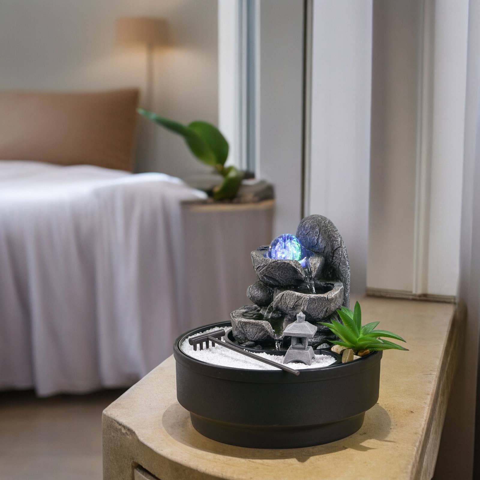Zen'Arôme - Wholesale Decorative Tabletop Object - Zen Garden & Bogota Indoor Fountain - Zen Atmosphere Decor6