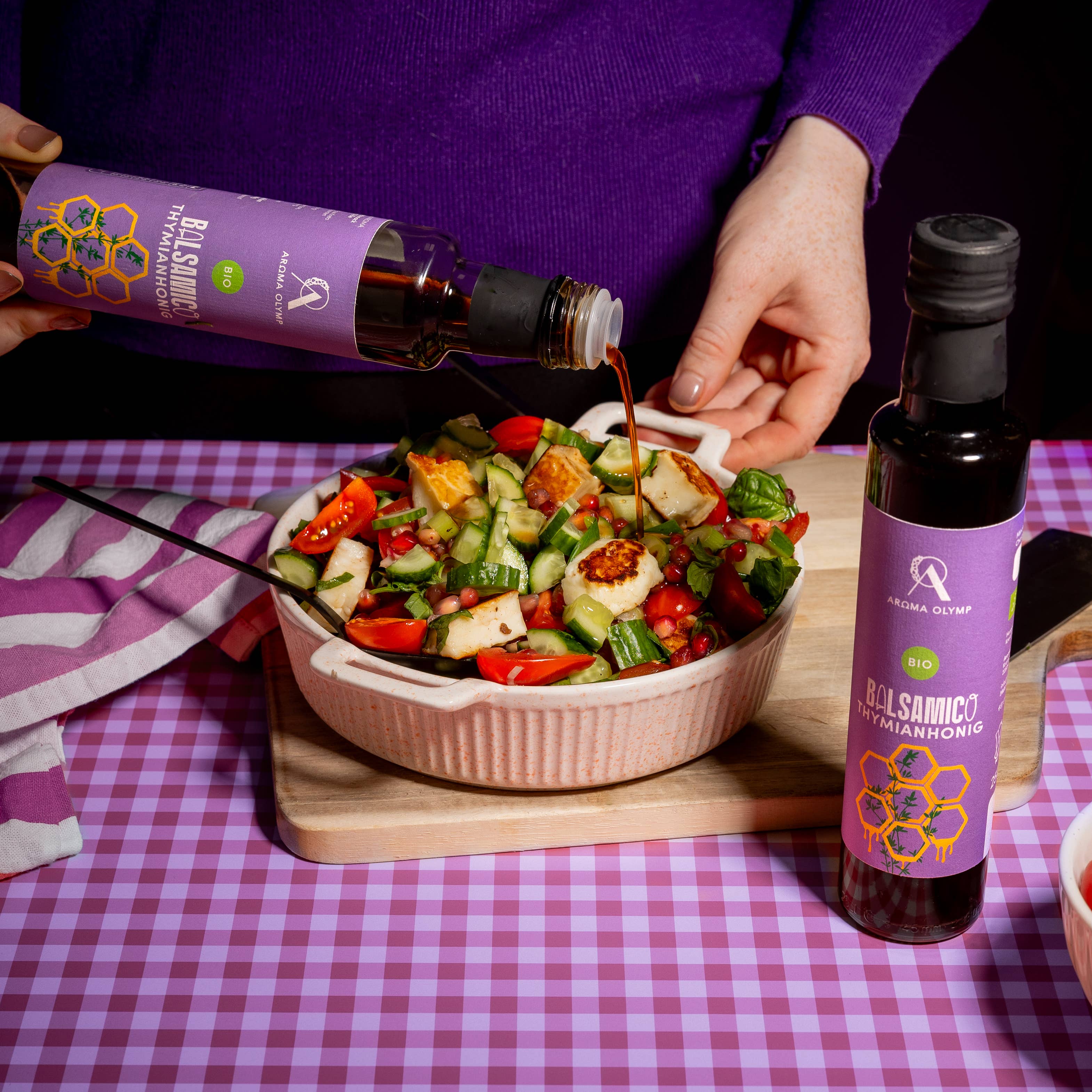 Aroma Olymp - Wholesale Vinegar - Organic Balsamic Thyme Honey2