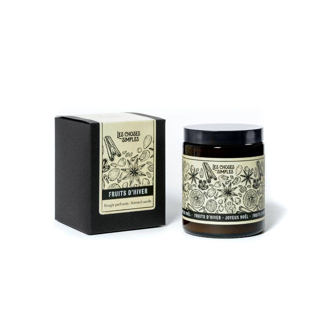 Les Choses Simples - Wholesale Jar/filled candle - Christmas Candle - Winter Fruits1