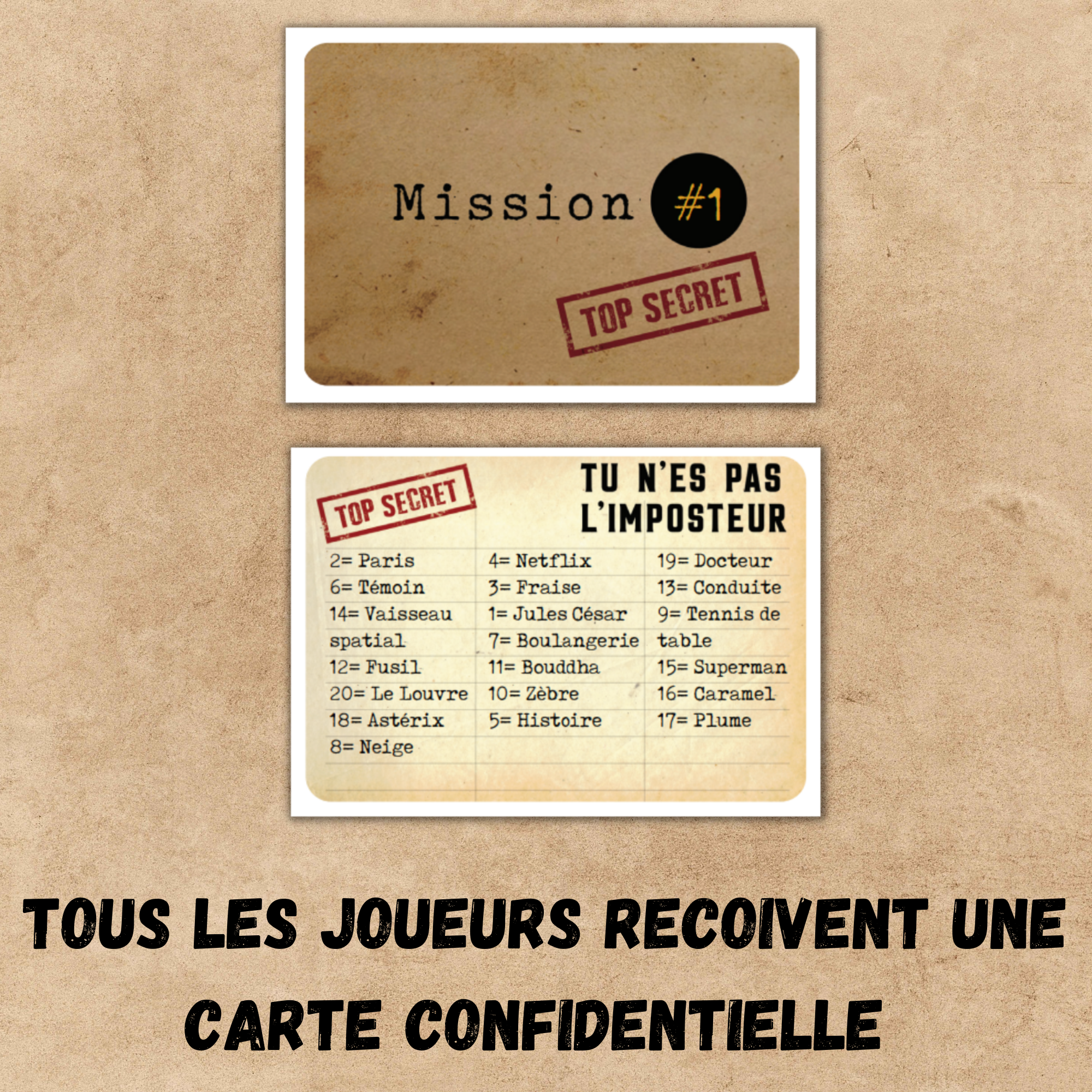 Oh Happy Games - Jeux de société - Wholesale Card Game - The Impostor - Will You Unmask Them? 🕵4