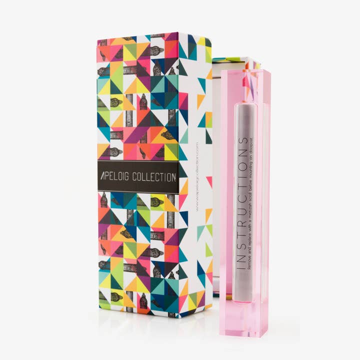 Mezuzah Large Pink for wholesale by Apeloig Collection