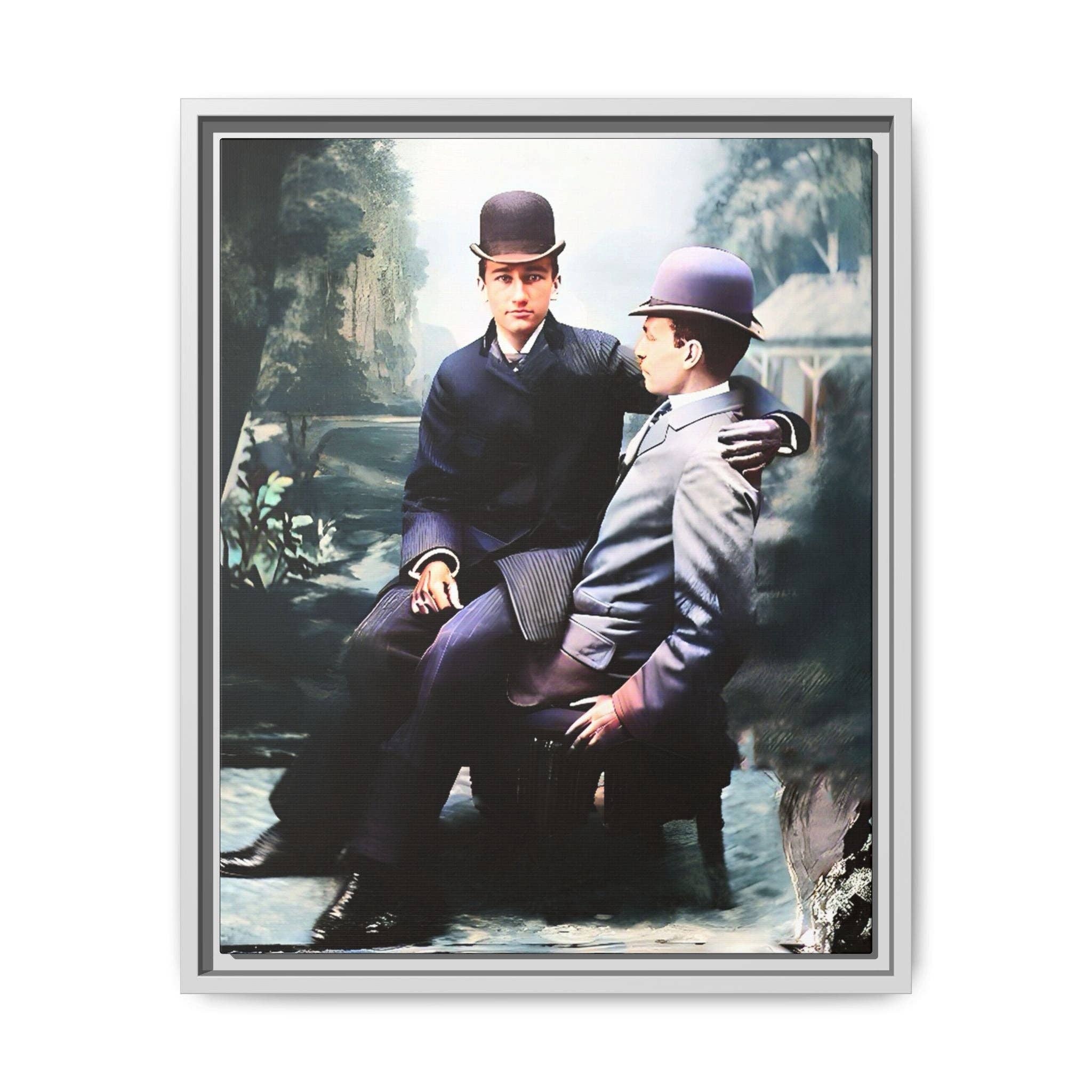 Walt & Pete - Wholesale Art Print - paire 027 | Framed Vintage Photo - Matte Canvas5