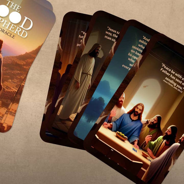 Ibiza Tarot USA – Großhandel Tarot-Karten – Der gute Hirte - Jesus Oracle9