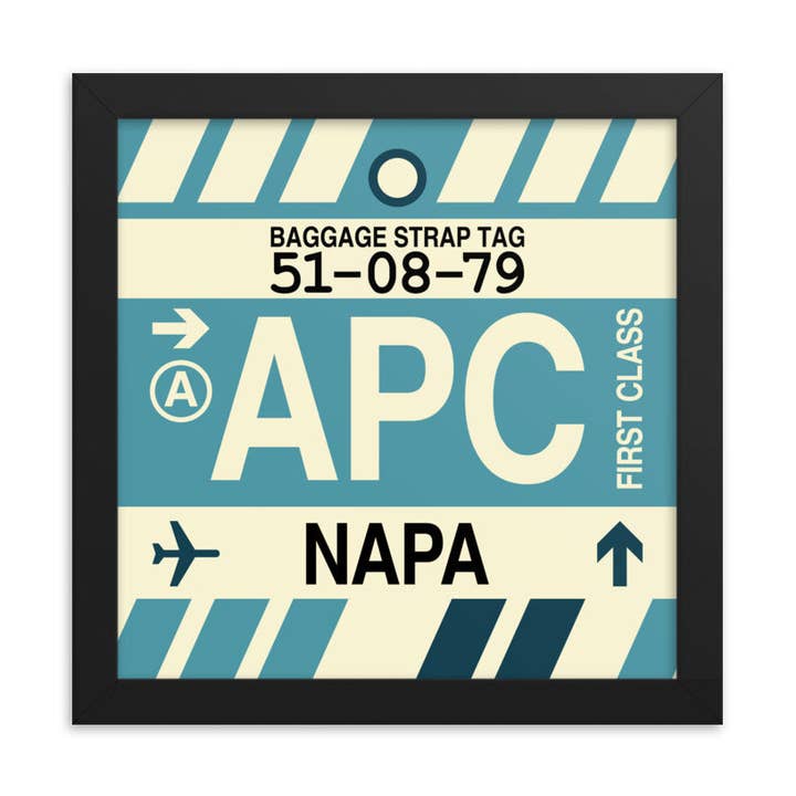 APC Napa California Framed Print for wholesale by YHM Designs