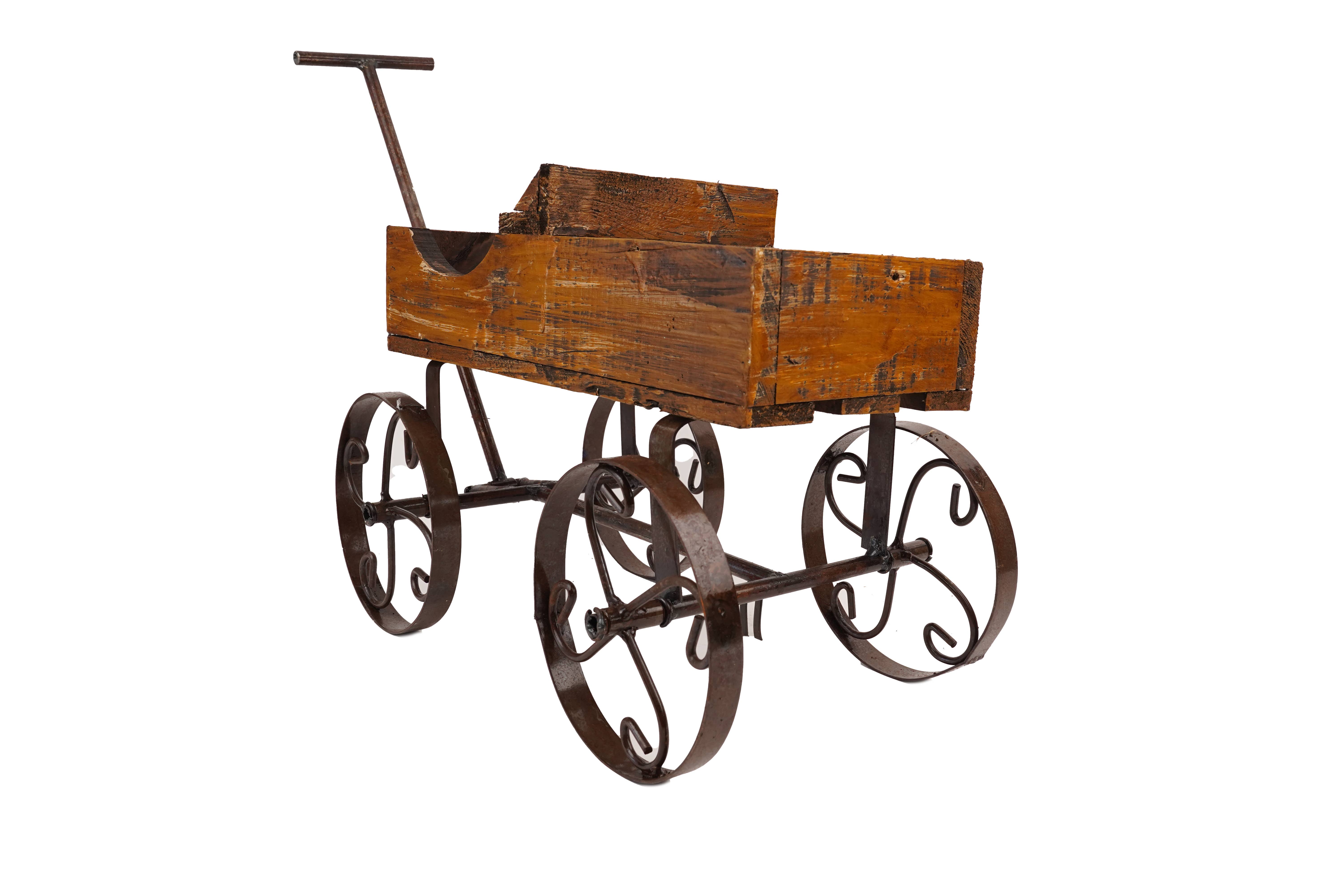 My Amigos Imports - Wholesale Planter Box - Rustic Wooden Wagon-Garden Planter-4 Colors-BIG Sale25