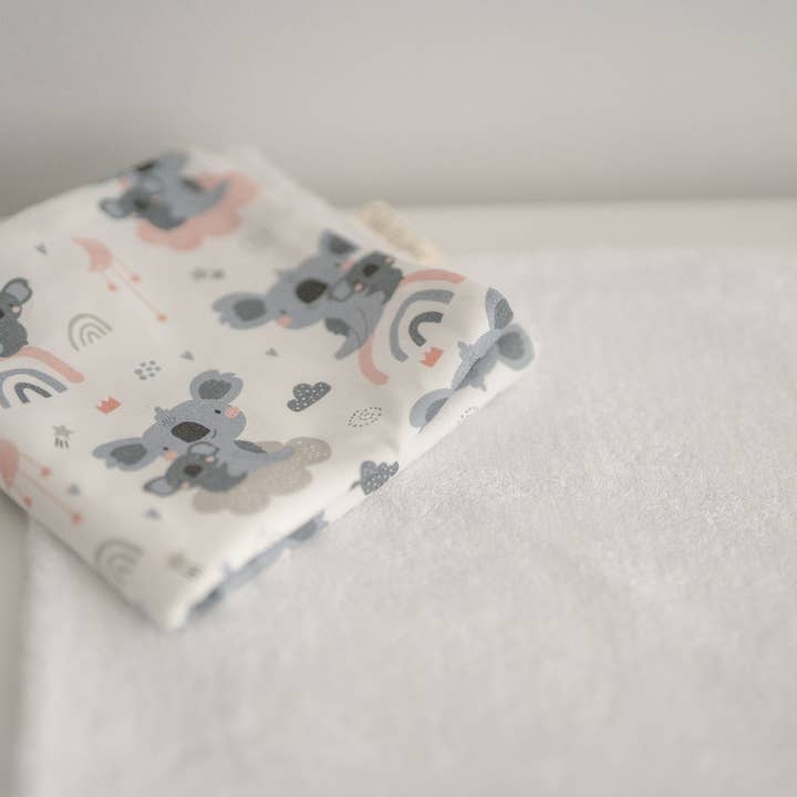 CALM COLLECTION REUSABLE BAMBOO MULTIPURPOSE WIPE for wholesale by Baby Eleven Handmade