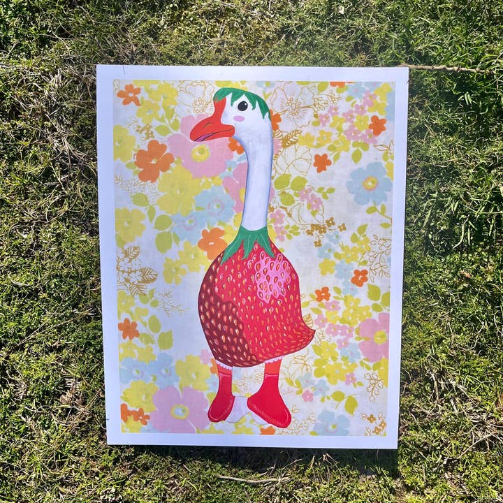 Brendull Fly Art - Wholesale Art Print - Gooseberry Print2