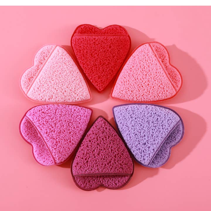 Love Scrubs Exfoliating Sponges for wholesale by VIAI Beauty