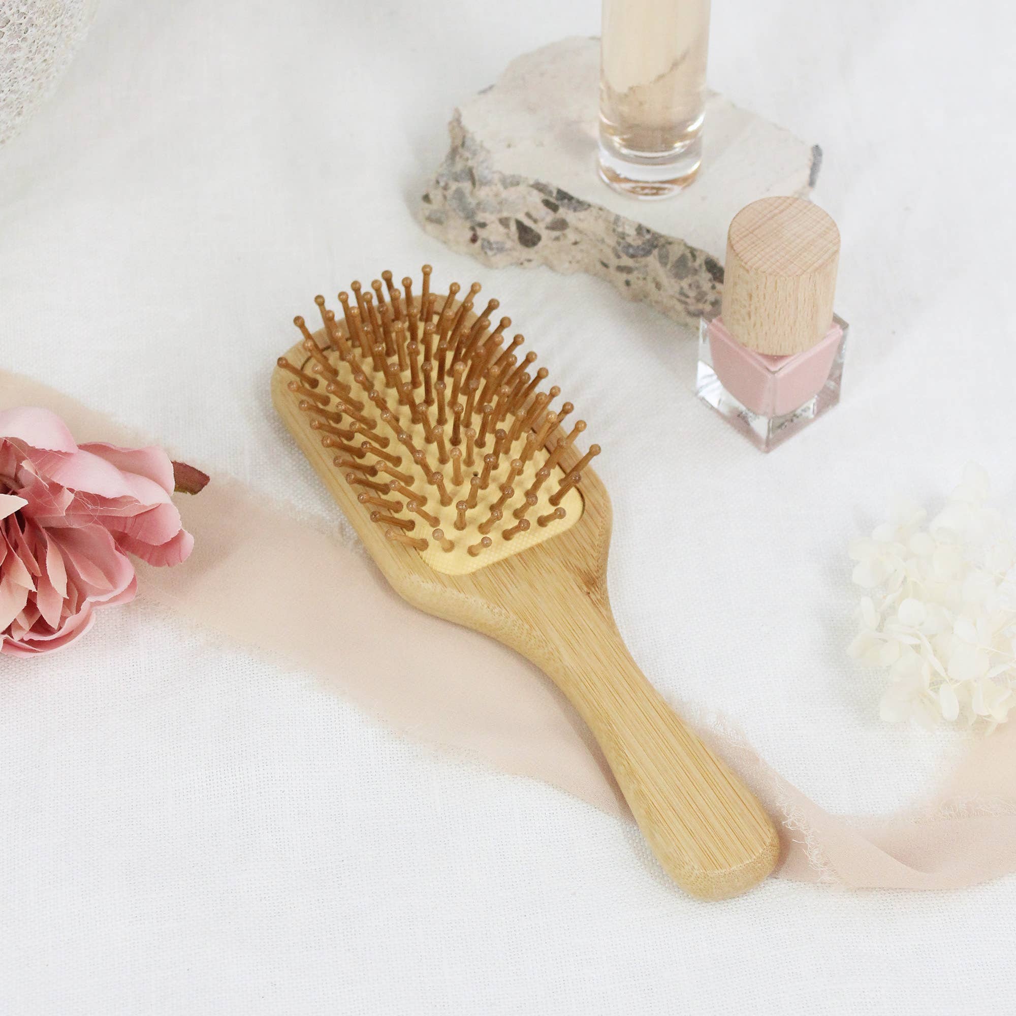 eBuyGB Craft Blanks - Wholesale Hair Brush/Comb - Hair Brush Wooden Paddle Bamboo Hairbrush Eco Girl Gift5