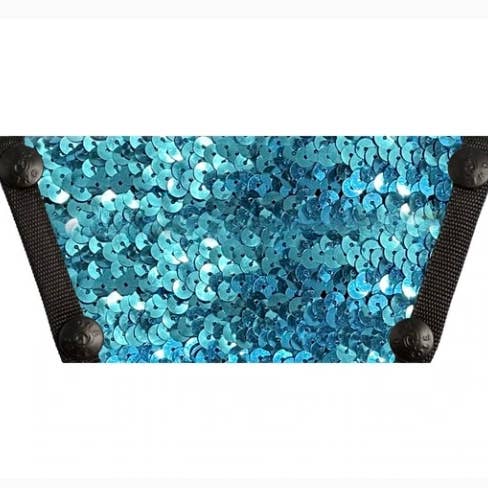 Sequin Blue Lagoon Interchangeable Top for wholesale by Onesole