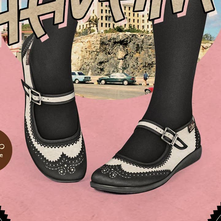 Chocolaticas® Havana - Scarpe basse Mary Jane da donna per la vendita all'ingrosso da parte di Eclectic Canada Inc.