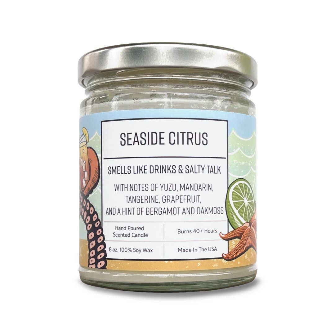 Two Little Fruits - Wholesale Jar/Filled Candle - Yuzu Grapefruit Soy Candle – Bright Citrus 8oz1