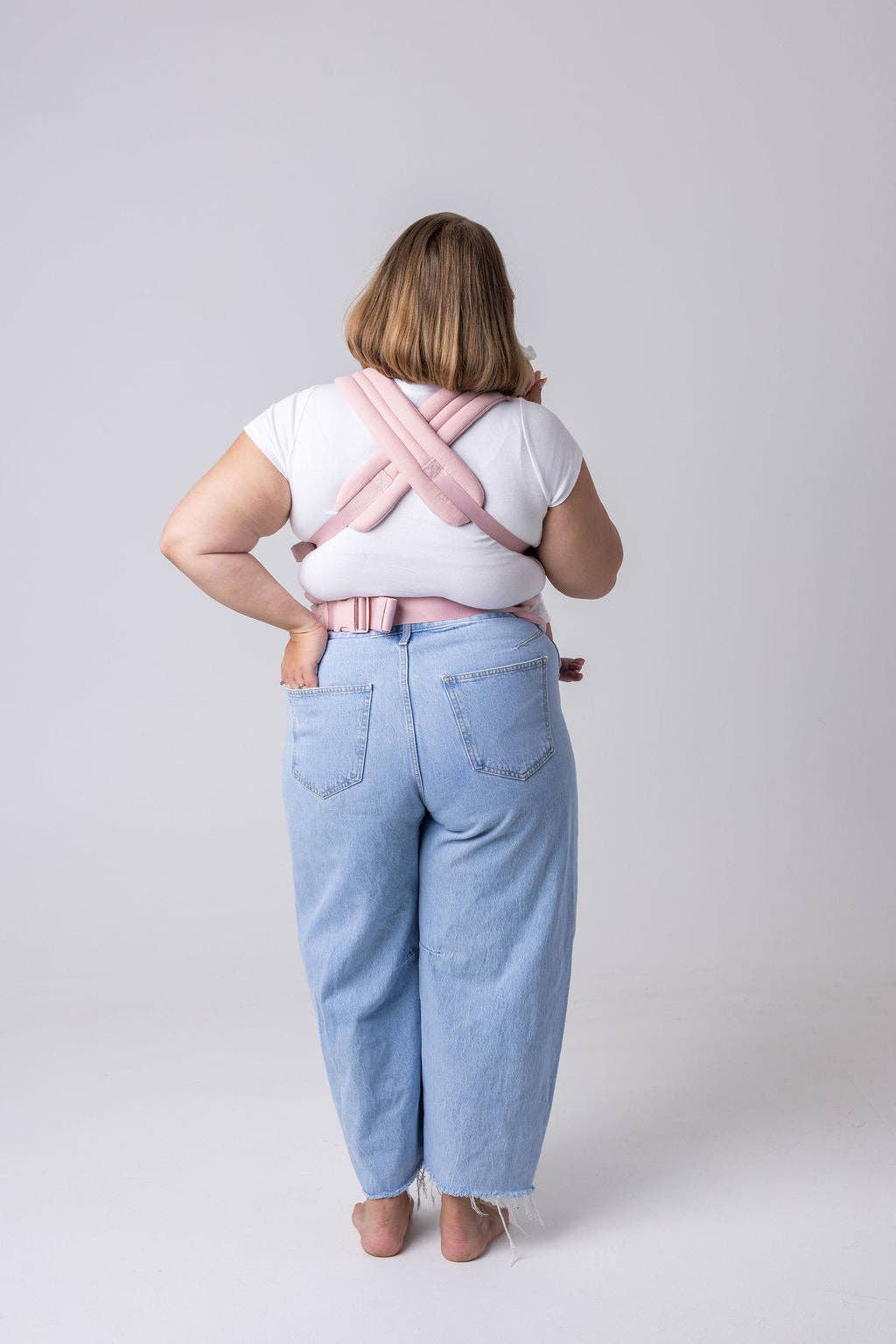 Mabē Baby Carriers - Wholesale Baby Carrier - The Monarch Carrier - Blush Dawn3