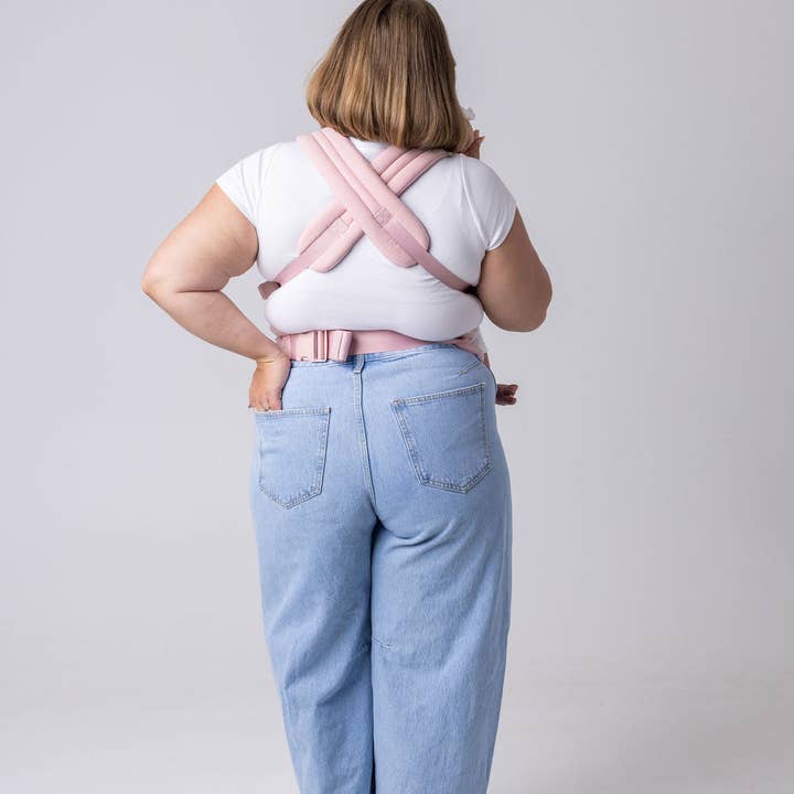 Mabē Baby Carriers – wholesale Baby carrier – The Monarch Carrier - Blush Dawn3