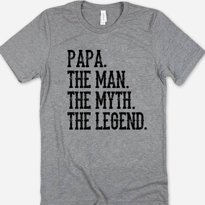 Papa Der Mann Der Mythos - Dad Vatertag Dummes Fun T-Shirt für den Großhandel von House Of Rodan