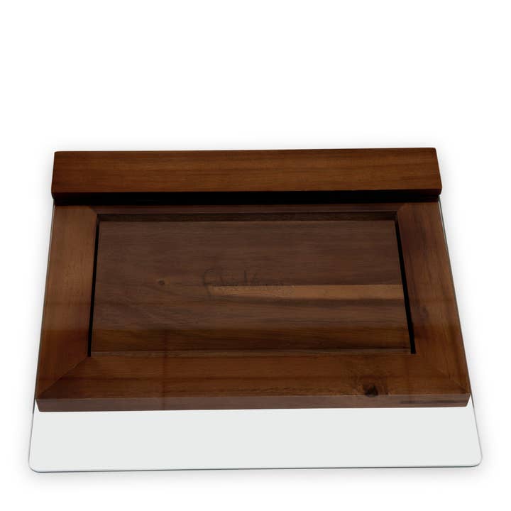 Picnic Time Family of Brands - Wholesale Book Stand - Fabio Viviani - Prodigio Cookbook Stand with Tempered Glass3