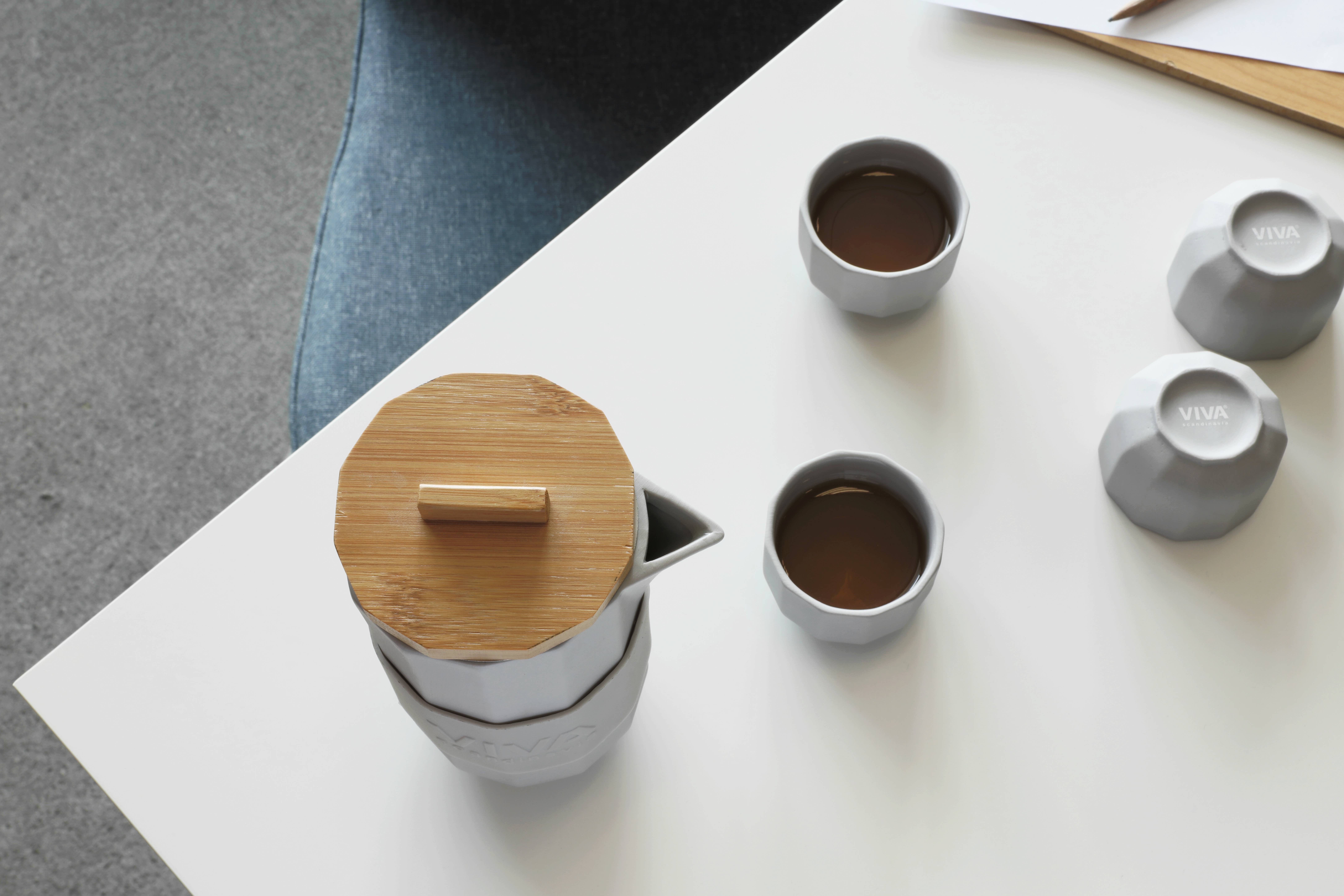 Viva | Espro | Liiton - Wholesale Tea Set - Alexander™ 17oz / .5L Teapot w/ Infuser & Teacups - Set of 51