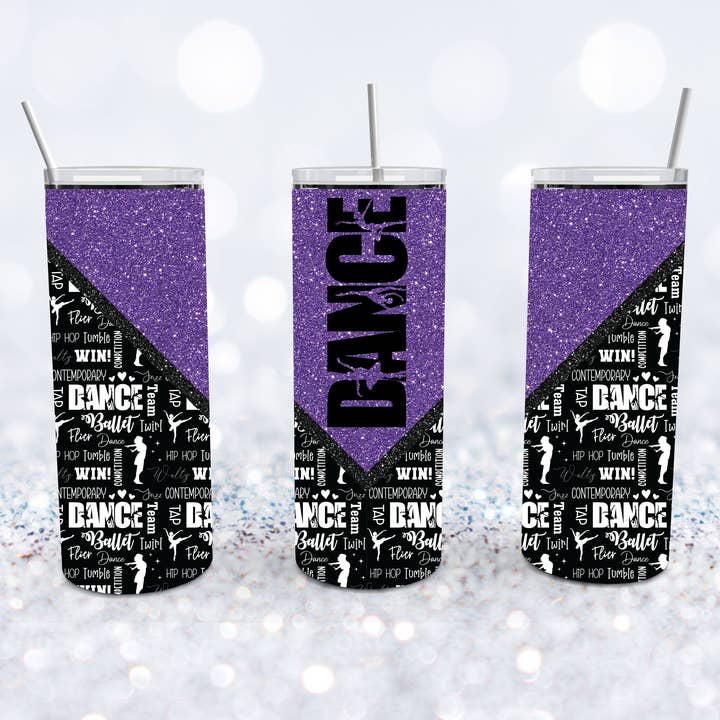 Dance - Purple Tumbler for wholesale by Beyond Bayside