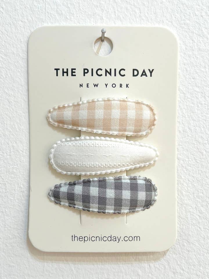 Sugar Cookie Hair Clip Set for wholesale by The Picnic Day