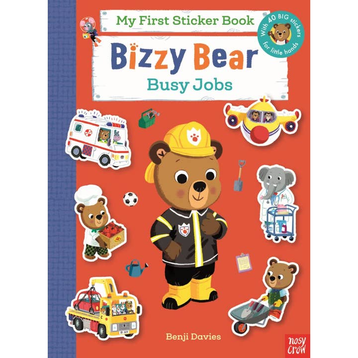 Bizzy Bear My First Sticker Book: Busy Jobs for wholesale by Nosy Crow