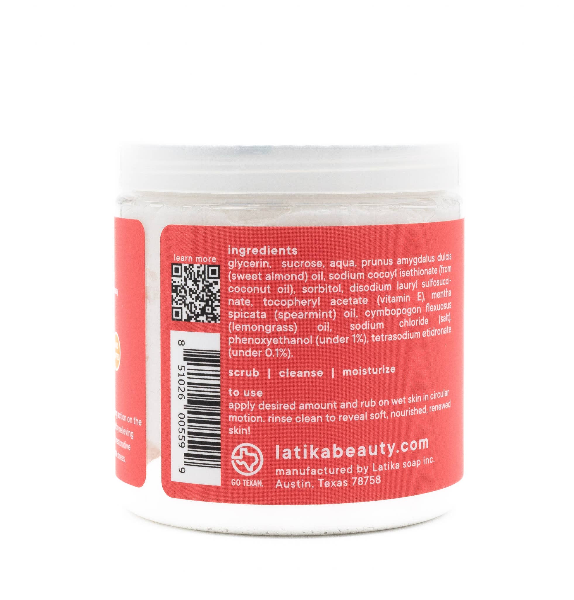 Latika Beauty – Engroshandel Bodyscrub/eksfolierende produkt – Energiboost - Æteriske olier ❤️ Pisket sæbescrub4