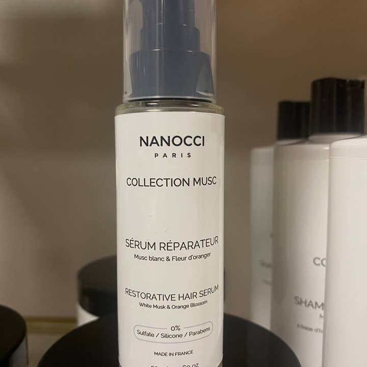 NANOCCI - Venta al por mayor Sérums capilares - Suero Reparador - Flor de Azahar & Almizcle Blanco 50ml - COLECCIÓN ALMIZCLE