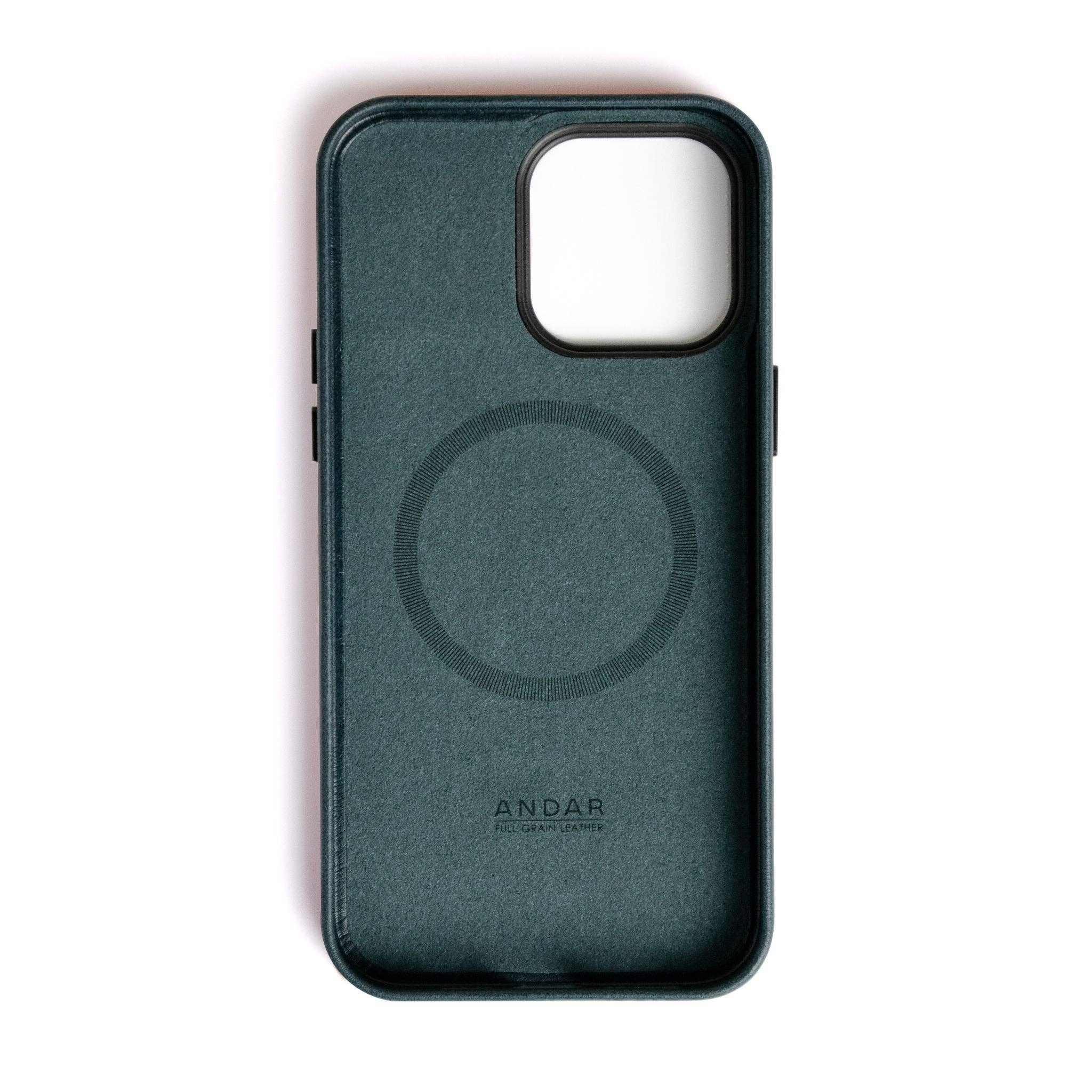 Andar - Wholesale Phone Case - Unisex - The Aspen Full Grain Leather iPhone Phone Case with MagSafe184