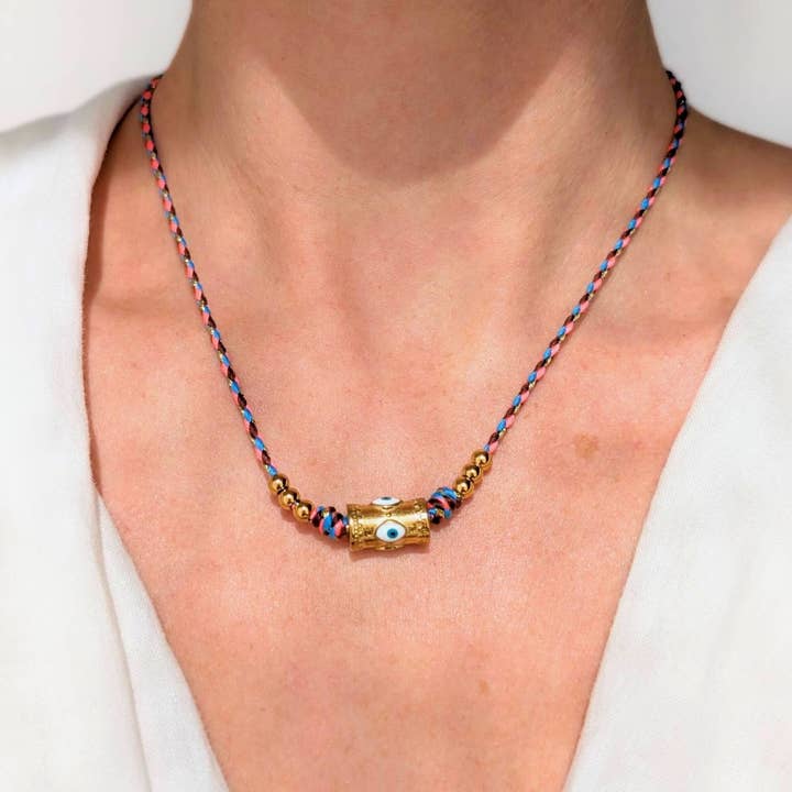 L'Atelier d'Artémis - Wholesale Halskettinghanger - INDI twee-in-één sieraad – omvormbare ketting & armband21