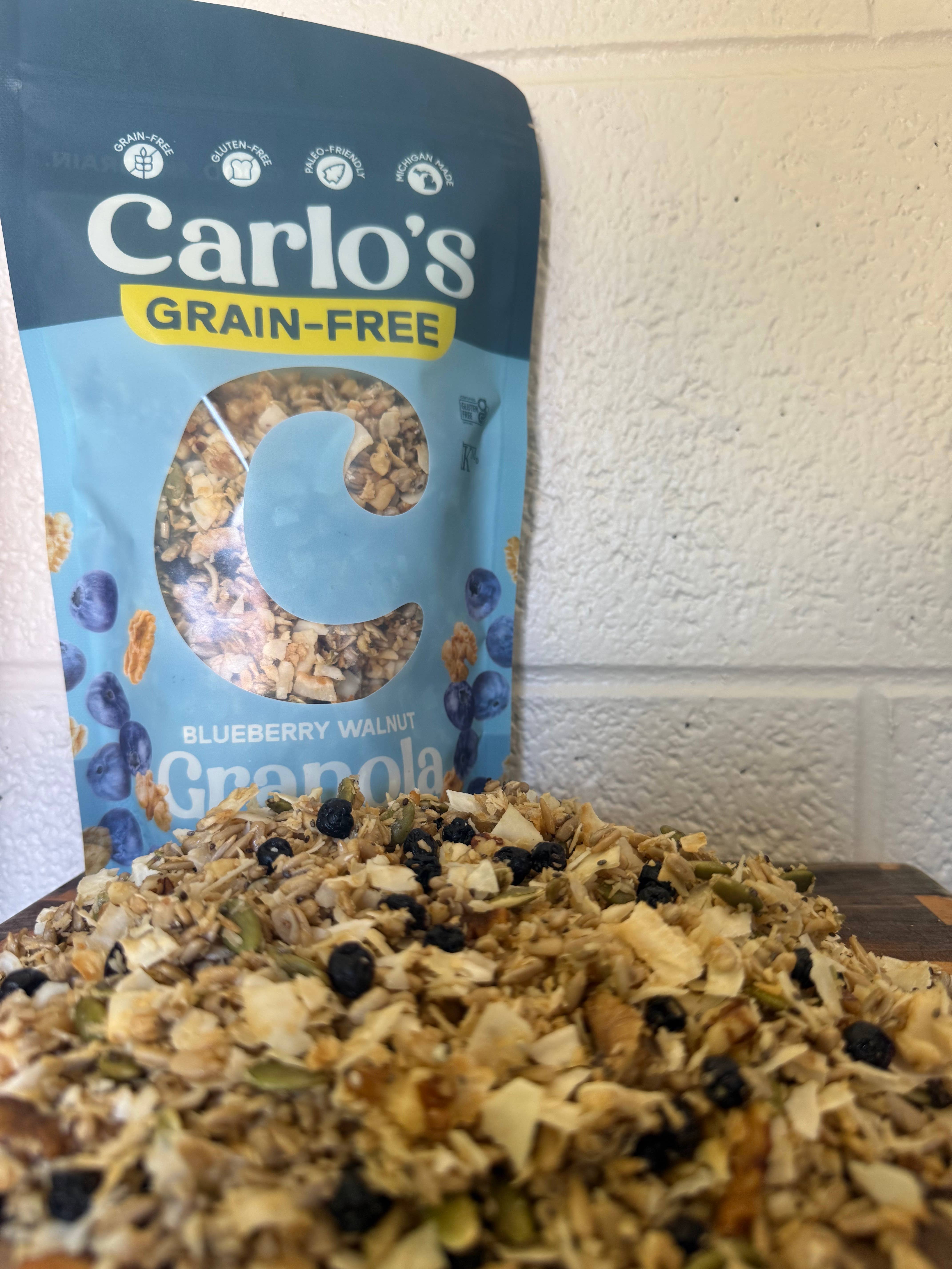 Good Life Naturals - Wholesale Granola - Carlo's Grain-Free Blueberry Walnut Granola 2
