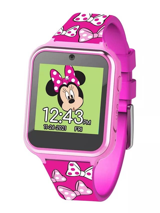 Minnie Kids Interactive Smartwatch for wholesale by Accutime Watch Corp.