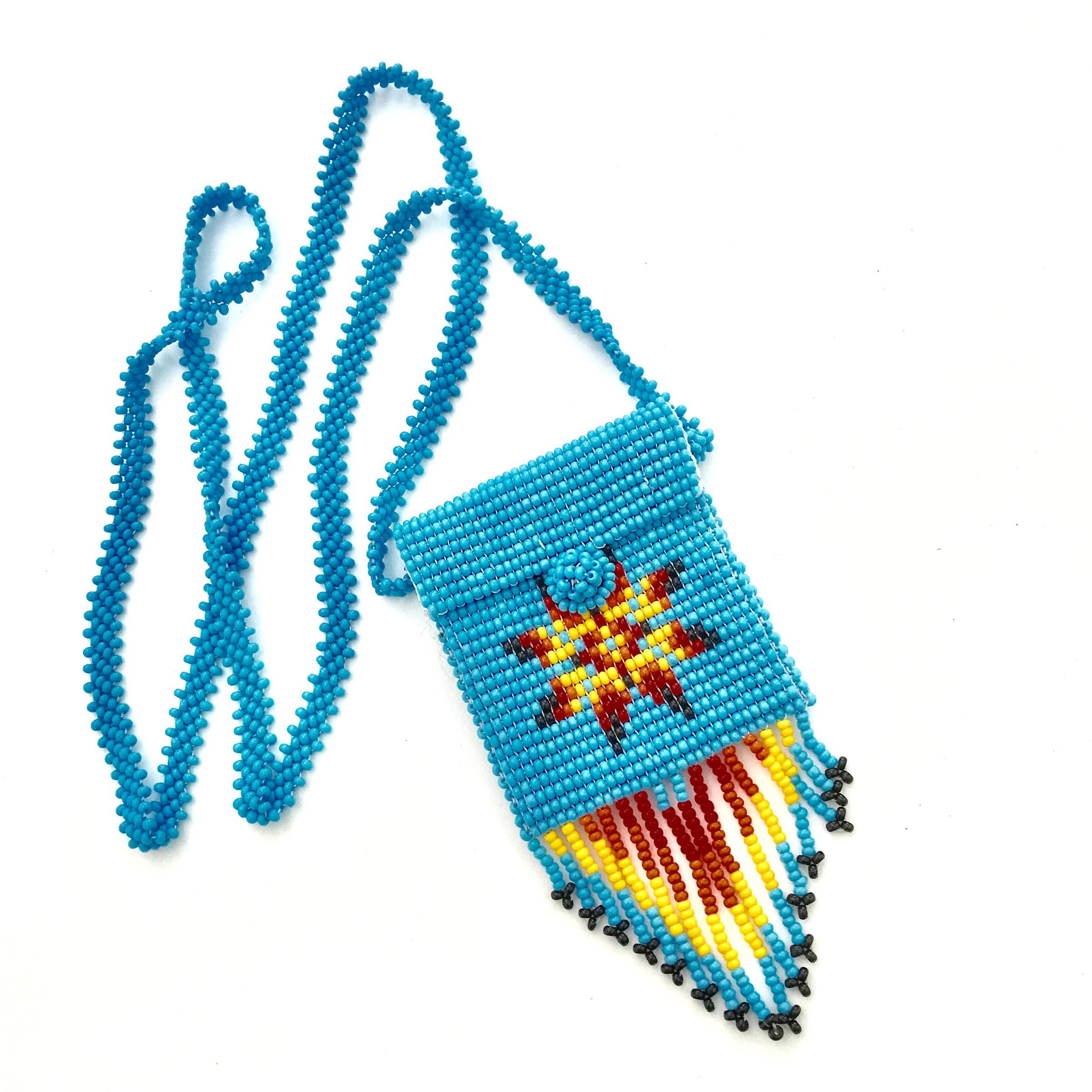 DIAMANTI DESIGNS - Wholesale Crossbody Bag - Women's - Beaded Bag Necklace, Nativo Style3
