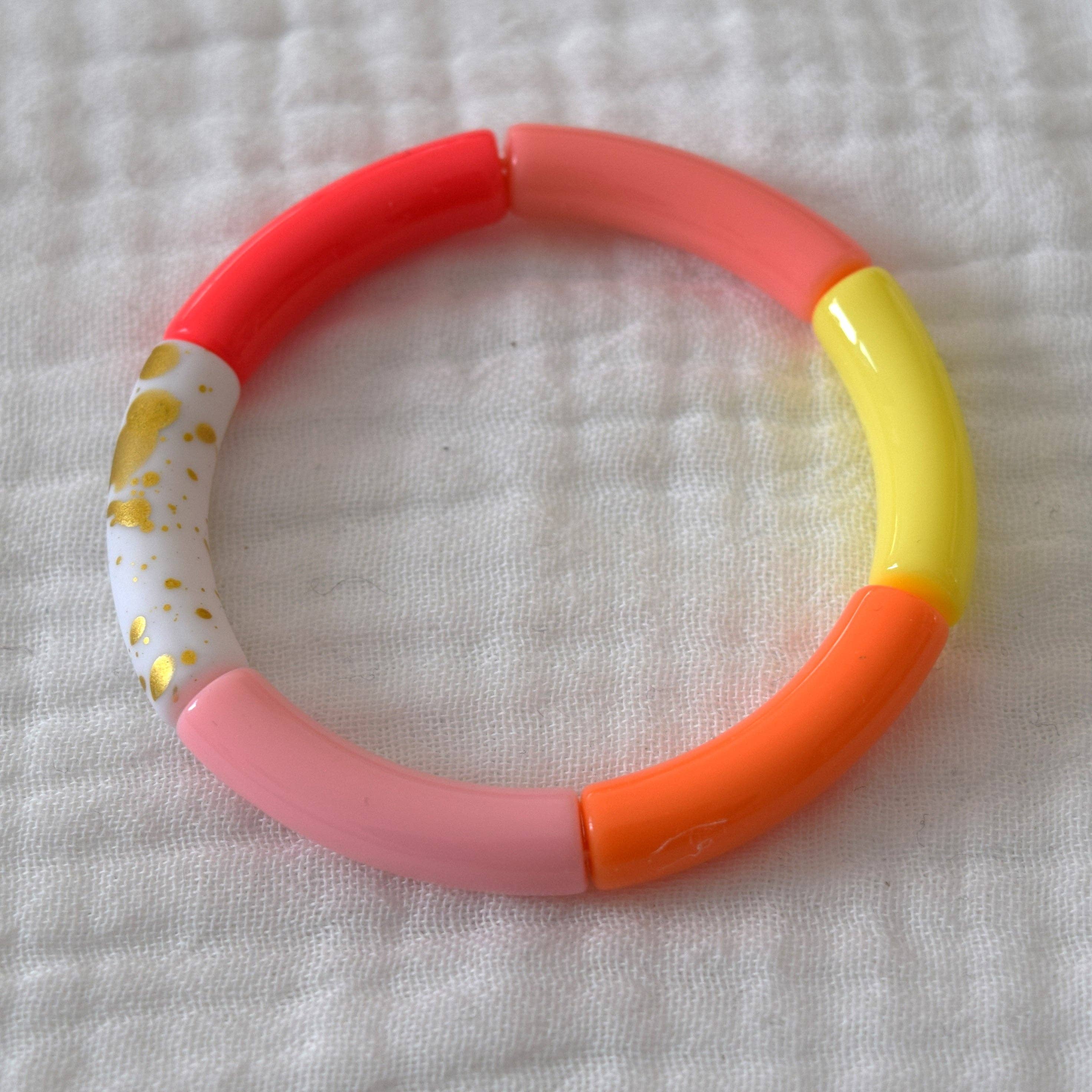 Manacreations - Venta al por mayor Pulsera de cuentas - Pulseras rígidas en tonos ácidos8