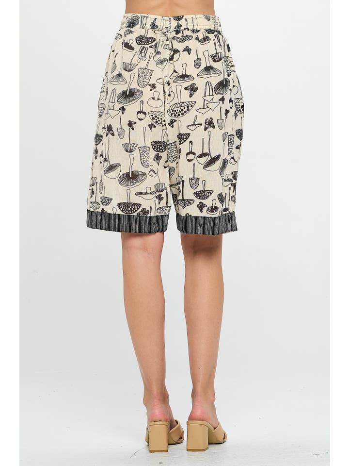 Kathmandu Imports - Wholesale Shorts - Women's - Unisex Mushroom Shorts (KT-1428)