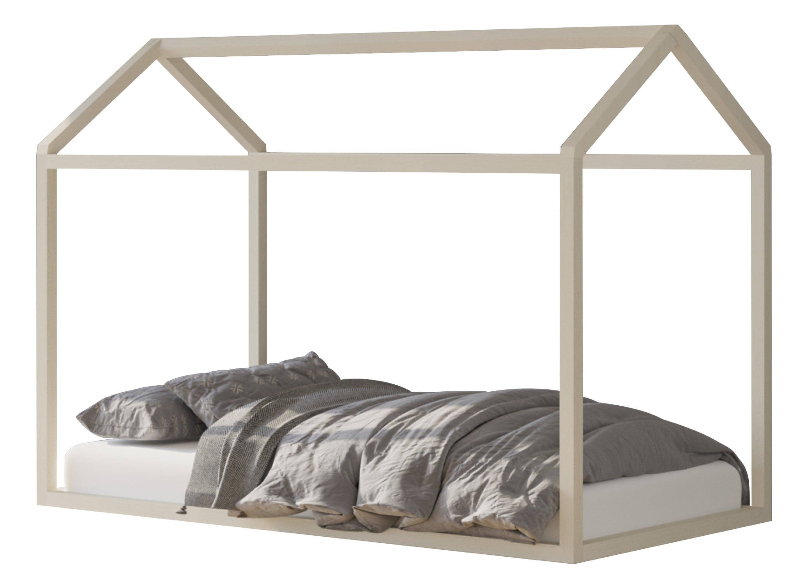 Home Design - Wholesale Bed - Kids & Baby - Home Design Perry Twin Solid Wood Canopy Bed Frame10