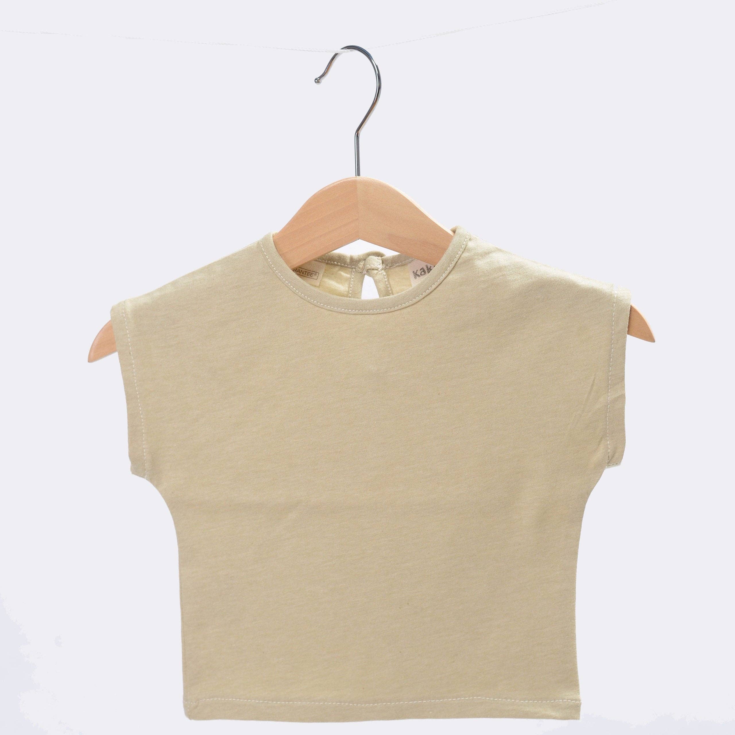 KAKIMATE - Wholesale T-Shirt - Kids - Green organic cotton t-shirt