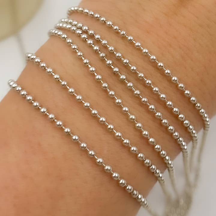 Tresor Jewelry Inc. - Wholesale Link & Chain Necklace - 2.0MMBCSS. Sterling Silver Ball Chain