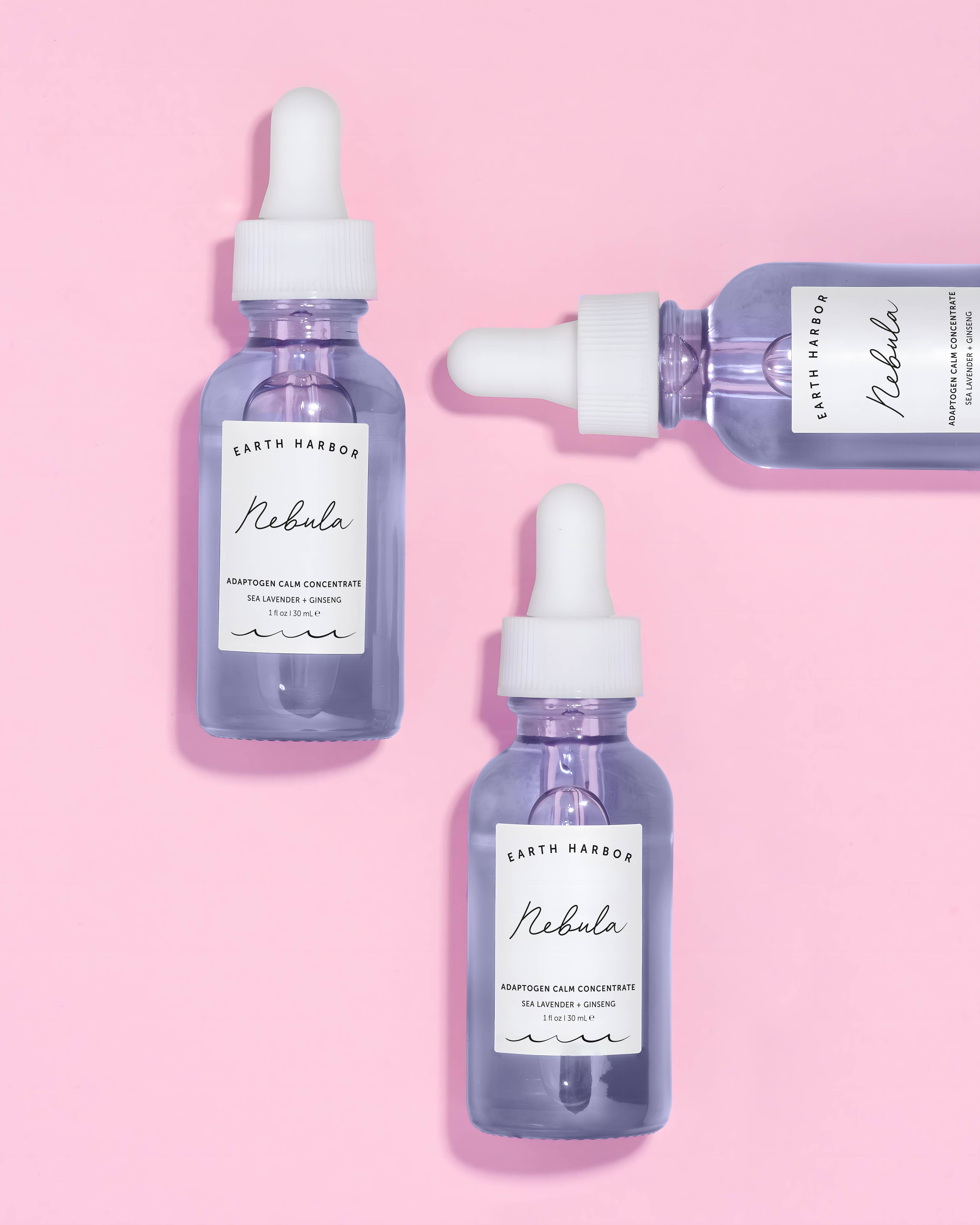 Earth Harbor Naturals – wholesale Ansiktsserum/-koncentrat – NEBULA Adaptogen Calm Concentrate: Havslavendel + Ginseng3