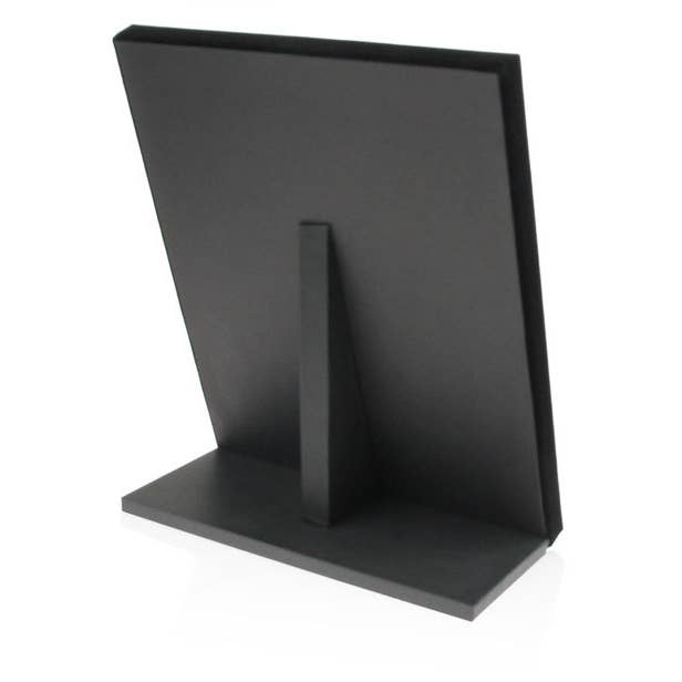 Zakka – Großhandel Schmuckständer & -display – Aufrechter Schmuckständer aus schwarzem Samt für 50 Ringe2