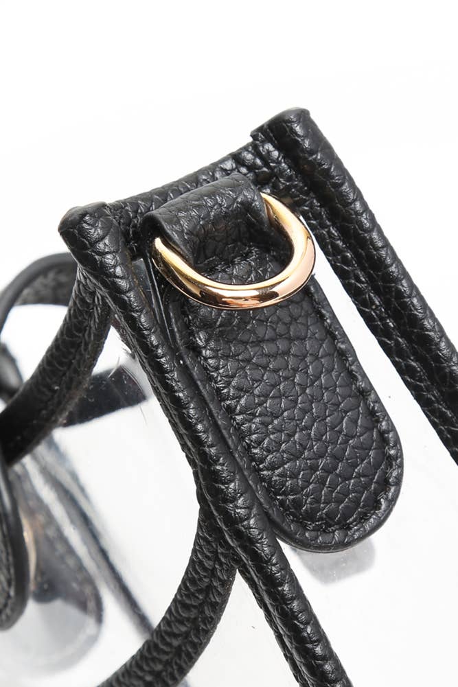 Hana - Wholesale Crossbody Bag - Women's - Clear Stadium Crossbody Mini Bag11